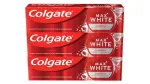 Colgate Whitening toothpaste Max White Luminous 3 x Dantų balinimui 75 ml