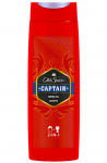 Old Spice Shower gel 3 in 1 Captain (Shower Gel + Shampoo) - 400 ml 400ml du&scaron;o želė Vyrams