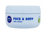 Nivea Baby Face & Body Soft Cream Dieninis kremas 200ml dieninis veido kremas