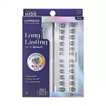 KISS ImPRESS (Press on LongLasting) False Eyelashes 01 Dirbtinės blakstienos