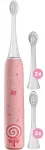 Concept "v" design Sonic children&acute;s toothbrush 5-9 years pink ZK6010