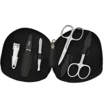 DuKaS Black men&acute;s manicure Solingen artificial leather PL112 Manikiūrui