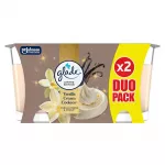 Glade Vanilla Cream Cookies Candle Duo - Sada vonn&yacute;ch sv&iacute;ček