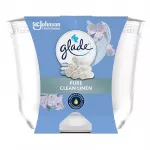 Glade Pure Clean Linen scented candle