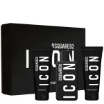 Dsquared 2 Set Dsquared 2: Icon, Eau De Parfum, For Men, 100 ml + Icon, Shower Gel, All Skin Types, 100 ml + Icon, Moisturizing, After-Shave Balm, Eau De Parfum