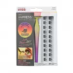 Kiss False eyelashes imPRESS Press on Falsies Kit 02 Dirbtinės blakstienos