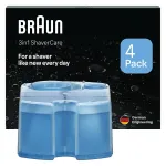 Braun Replacement cartridges for 3in1 ShaverCare cleaning stations 4 pcs