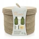 Baylis & Harding Body care gift set in a basket Ginger, Lime & Basil 5 pcs