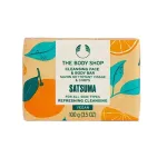 The Body Shop Solid soap for face and body Satsuma (Cleansing Face & Body Bar) 100 ml