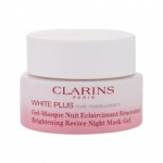 Clarins White Plus Brightening Revive Night Mask-Gel - Facial mask Veido kaukė 50ml veido kaukė Moterims
