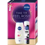 Nivea Time to Feel Rosy Gift Set Dezodorantas