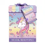 Baylis & Harding Gift Box of Body Care Products and Hair Ties - Unicorn, 6 pcs