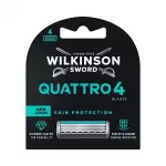Wilkinson Sword Quattro Essential 4 Keičiami peiliukai 4 ml