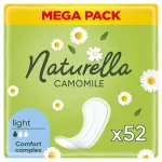 Naturella Camomile Light Įklotas 52 ml