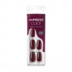 Kiss Self-adhesive nails imPRESS Color MC Winery in NYC 30 pcs