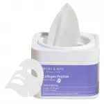 MARY & MAY Zpevňuj&iacute;c&iacute; pleťov&aacute; maska Collagen Peptide (Vital Mask) 30 ks