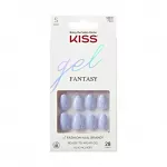 KISS Gel Fantasy Day 1 Blue - Nalepovac&iacute; nehty ( 28 ks )