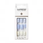 Kiss Self-adhesive nails imPRESS Nails Lavender Whisper 30 pcs