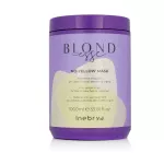 Inebrya BLONDesse No-Yellow Mask 1000 ml Kaukė &scaron;viesintiems plaukams