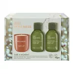 Baylis & Harding Body Care Set with Candle - Ginger, Lime & Basil, 3pcs