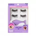 KISS ImPRESS No Glue Strip Lash 02 False Eyelashes