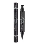 essence , Quick Wing!, Double-sided, Matte, Liquid Eyeliner, 01, Black, 1 ml