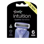 Wilkinson Sword Wilkinson Intuition Quattro Sensitive replacement heads - 6 ks