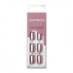 Kiss Self-adhesive nails imPRESS Color Paralyzed Pink 30 pcs