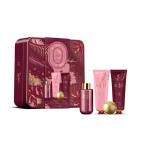 Grace Cole Velvet Plum & Soft Suede 4-Piece Body Care Gift Set in Tin