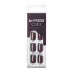 Kiss Self-adhesive nails imPRESS Color Try Gray 30 pcs