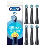 Oral-b iO Ultimate Clean Black ( 6 ks ) - N&aacute;hradn&iacute; hlavice