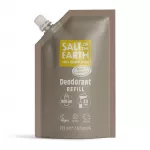 Salt of the earth Natural roll-on deodorant Amber & Santalwood Deo Refill Dezodorantas 225 ml