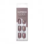 Kiss Self-adhesive nails imPRESS Color Taupe Prize 30 pcs