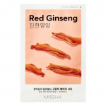 Lak&scaron;tinė veido kaukė su žen&scaron;eniu Airy Fit Red Ginseng 19 g