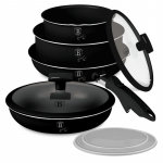 9 dalių puodų rinkinys Berlinger Haus BH-8257 Matte Black