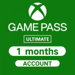 "Xbox Game Pass Ultimate" - 1 mėnesio prenumerata (paskyra)