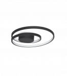 38W LED Lubinis &scaron;viestuvas OZ Black &Oslash;40 365039