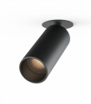 12W LED Įmontuojamas &scaron;viestuvas FOCUS Black 50&deg; &Oslash;5.2 C053CL-L12W3K-W-B