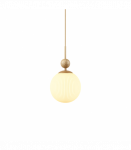 Pakabinamas &scaron;viestuvas TAVO Beige &Oslash;20 MOD453PL-01BG