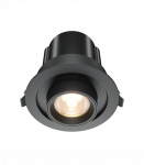 10W LED Įmontuojamas &scaron;viestuvas HIDDEN Black DL095-01-10W3K-B