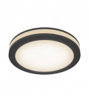 12W LED Įmontuojamas &scaron;viestuvas PHANTON Round Black DL303-L12B