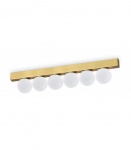 18W LED Lubinis &scaron;viestuvas BINOMIO Brass 328263