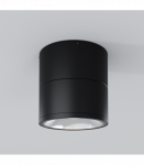 12W LED Lubinis &scaron;viestuvas SPIN Black &Oslash;10.8 IP54 O310CL-L12GF3K