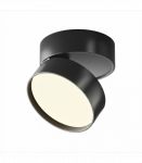 18W LED Lubinis &scaron;viestuvas ONDA Black &Oslash;12 4000K C024CL-L18B4K