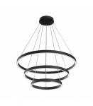115W LED Pakabinamas &scaron;viestuvas RIM &Oslash;80 Black 4000K MOD058PL-L100B4K