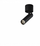 6W LED Lubinis &scaron;viestuvas FOCUS T Black 3000K C141CL-L125-6W3K-B