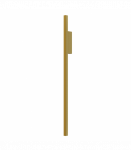 15W LED Sieninis &scaron;viestuvas HALO Brass CCT MOD245WL-L24BSK