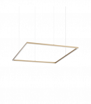 53W LED Pakabinamas &scaron;viestuvas ORACLE SLIM Brass 90x90 3000K 370538