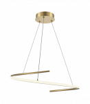 31W LED Pakabinamas &scaron;viestuvas CURVE Brass CCT MOD242PL-L33BSK