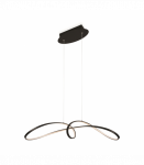 42W LED Pakabinamas &scaron;viestuvas CURVE Black MOD156PL-L52B4K